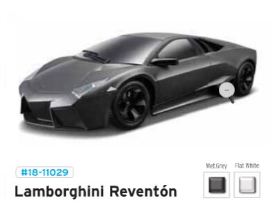 Lamborghini Reventon 1/18 /Тёмно-серый/